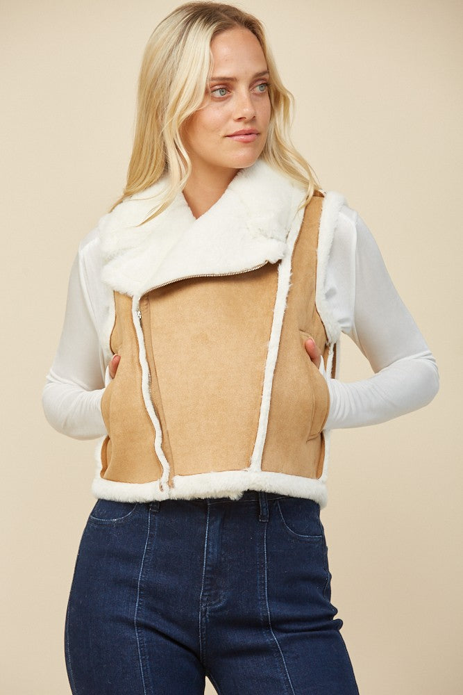 Suede Vest