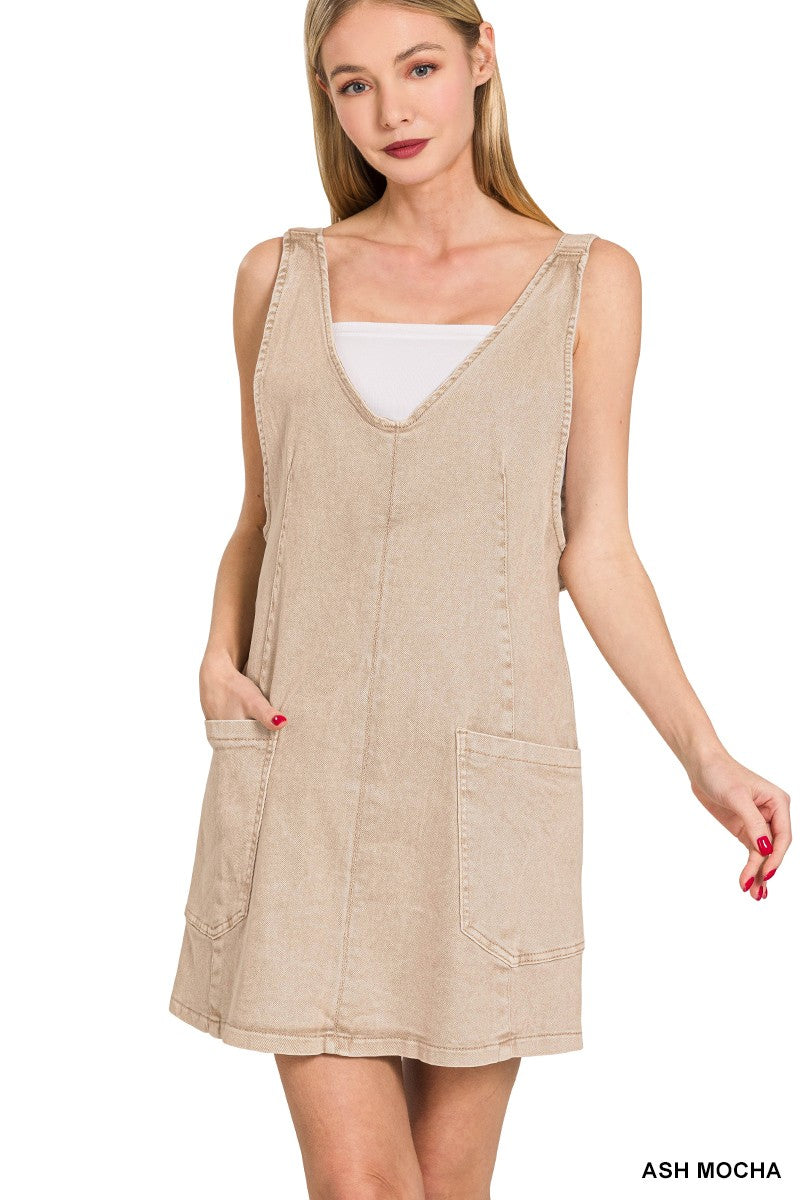 Mocha Denim Dress