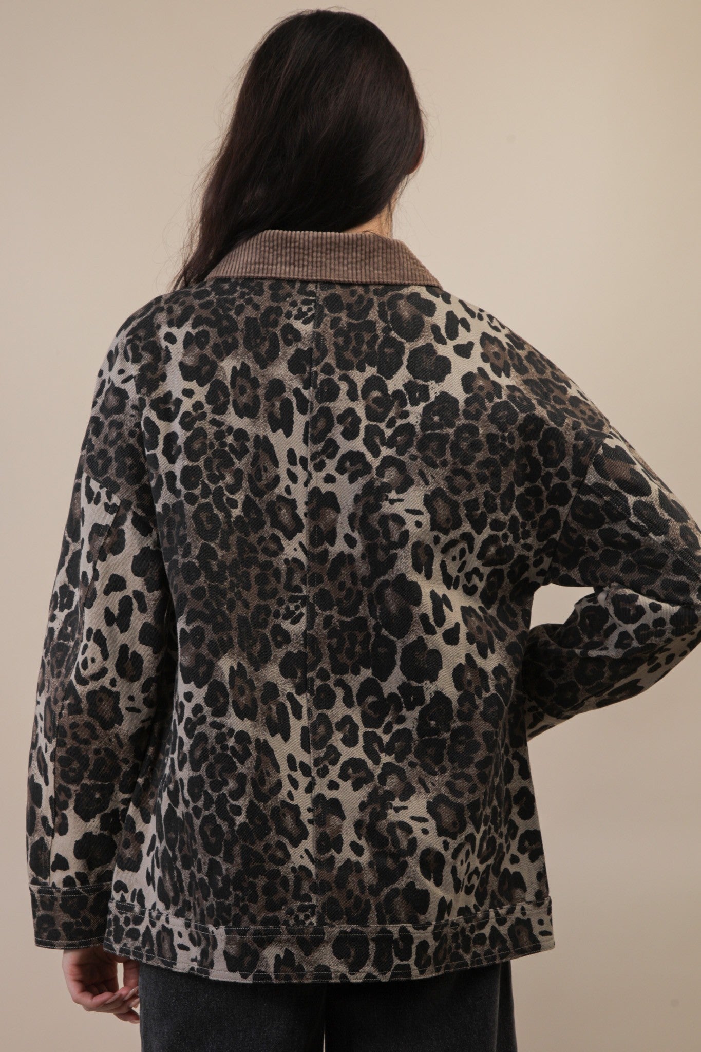Leopard Barn Jacket