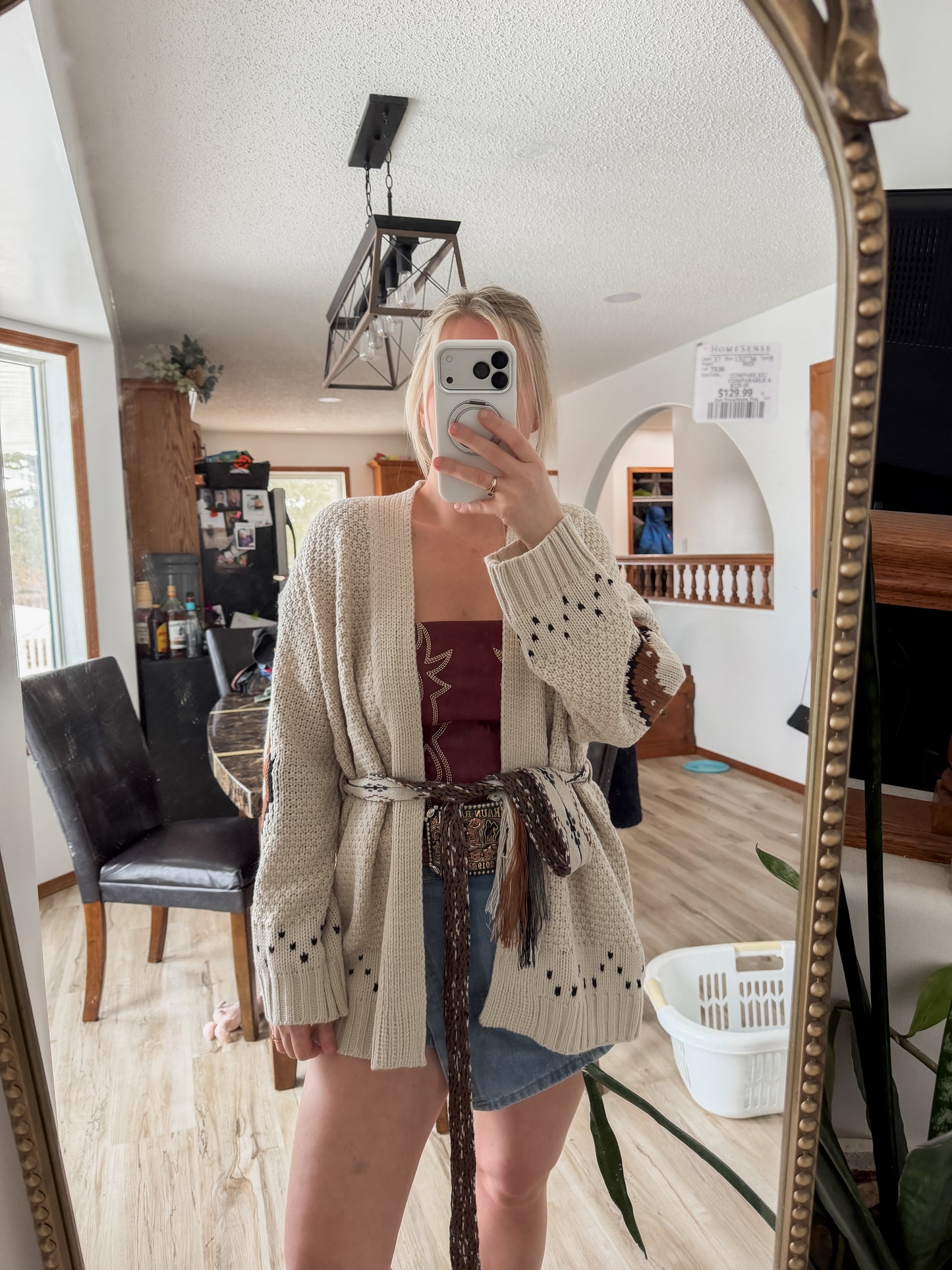 Horse Tie Cardi