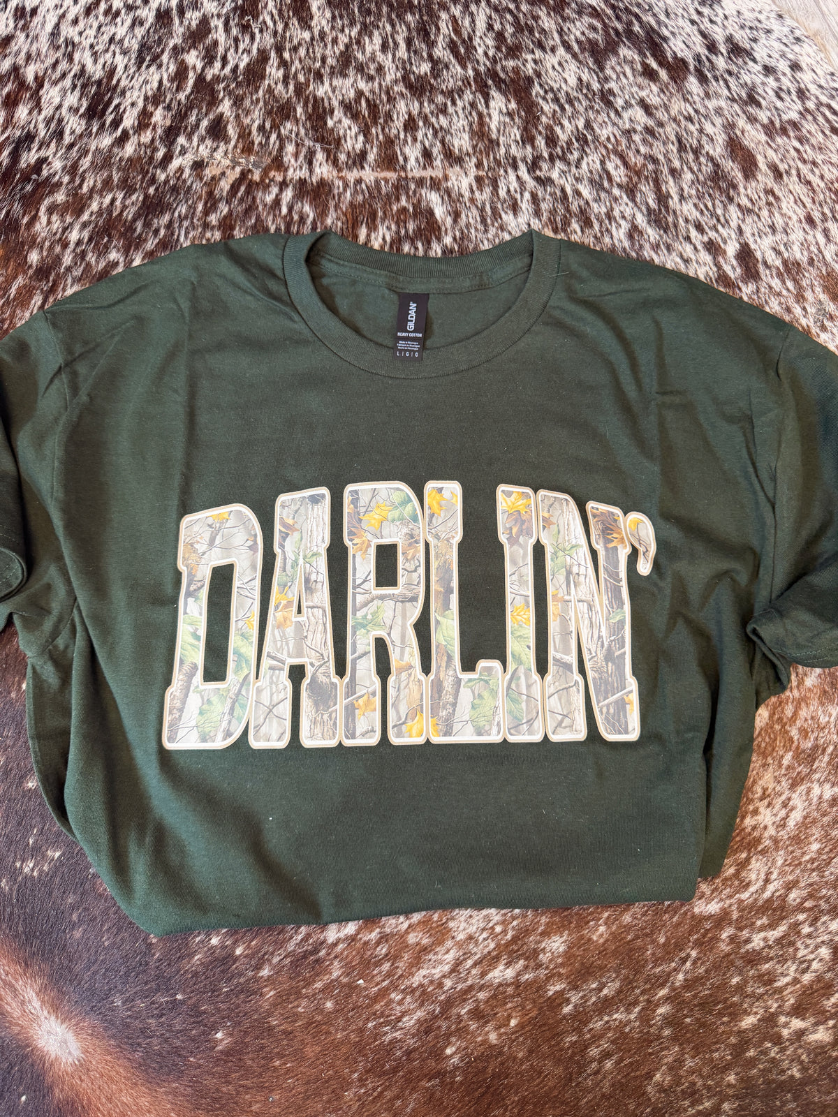 DARLIN' Graphic Tee Green