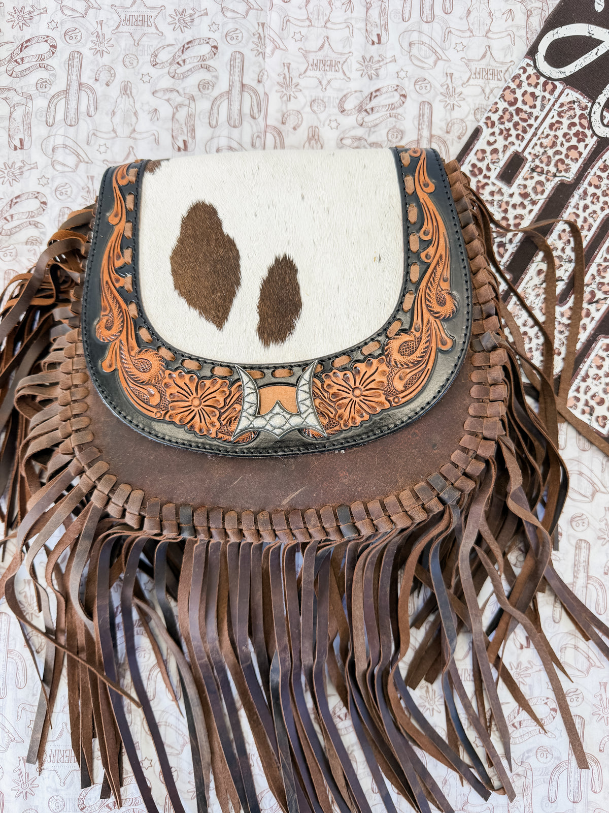 Cowhide Purse 66