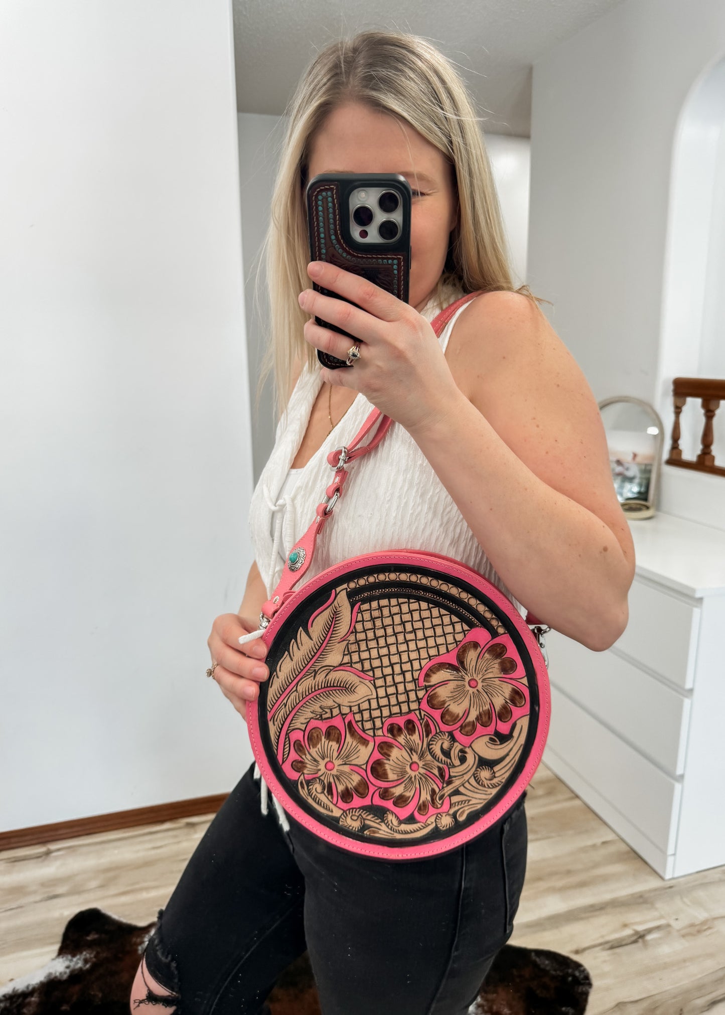 Cowhide Purse 58