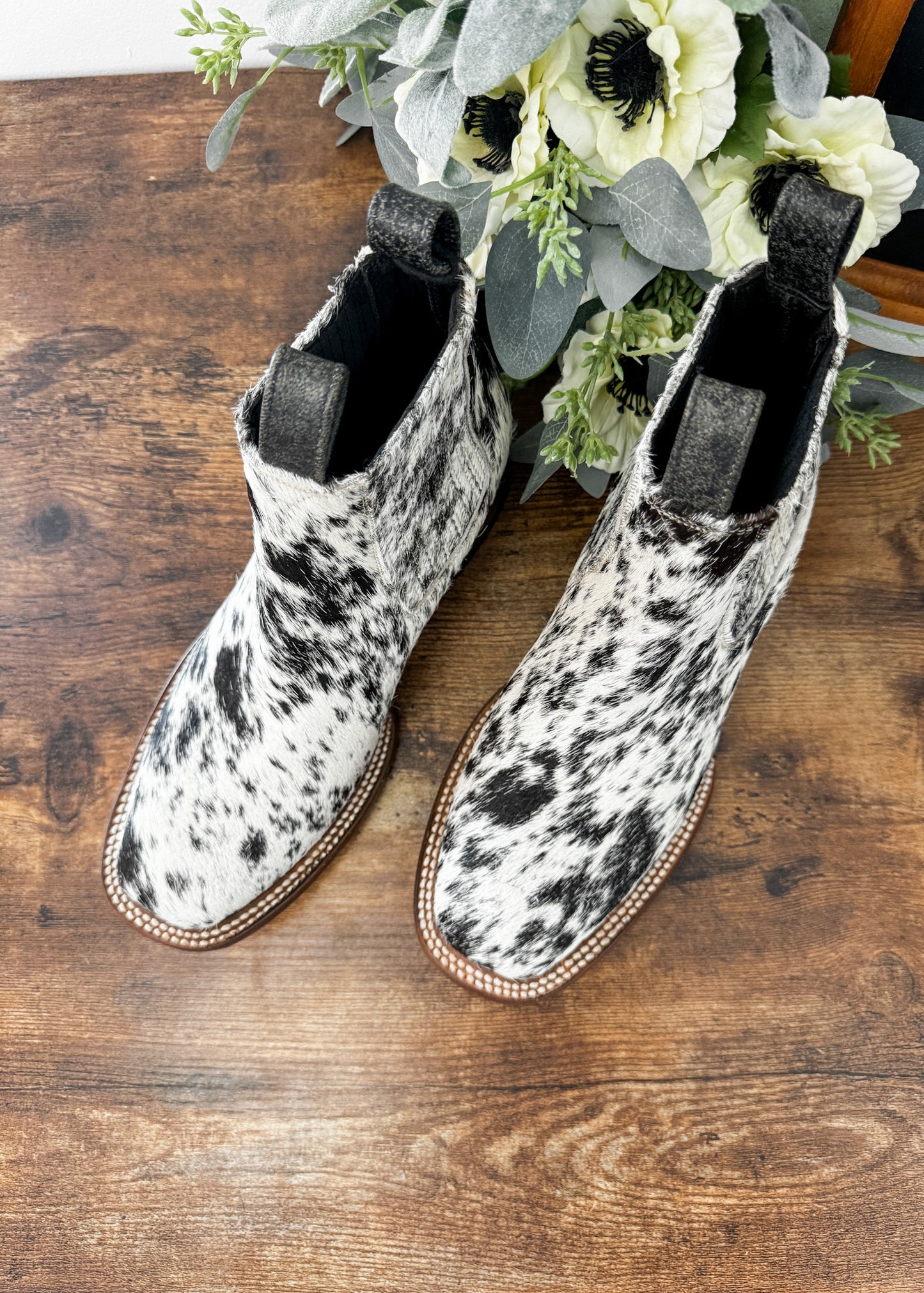 Square Toe Ankle Boot Size 7 G
