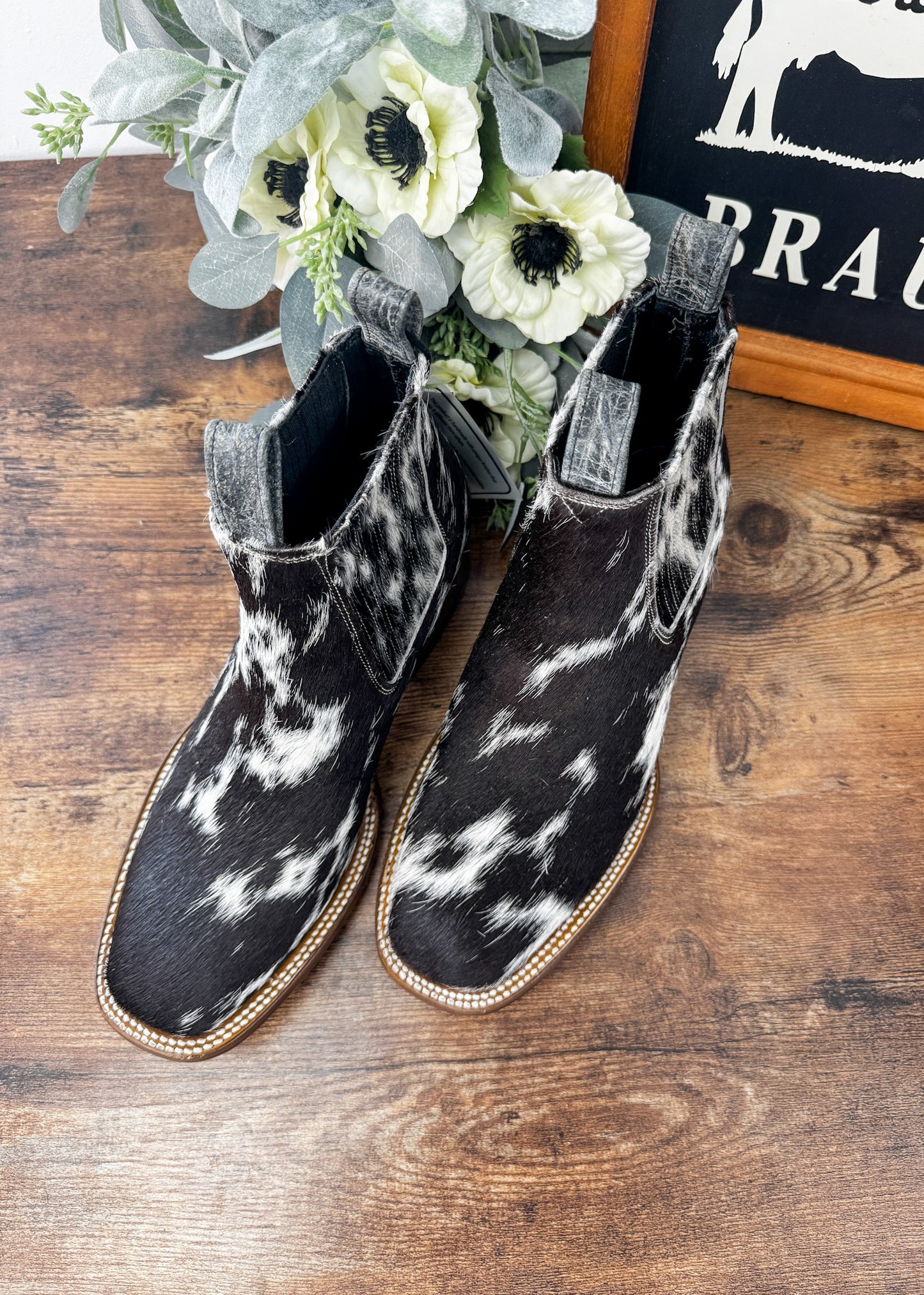 Square Toe Ankle Boot Size 7.5 G