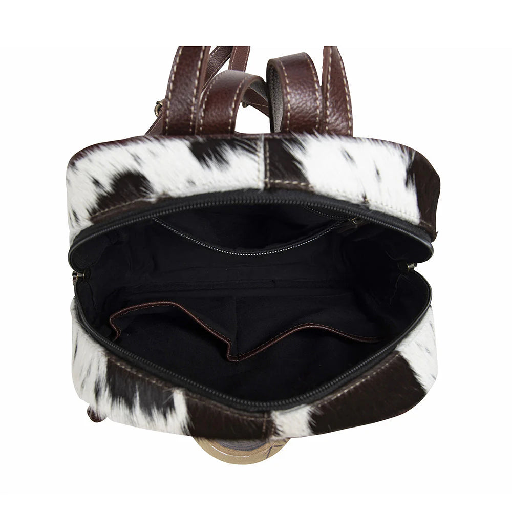 Mini Cowhide Backpack