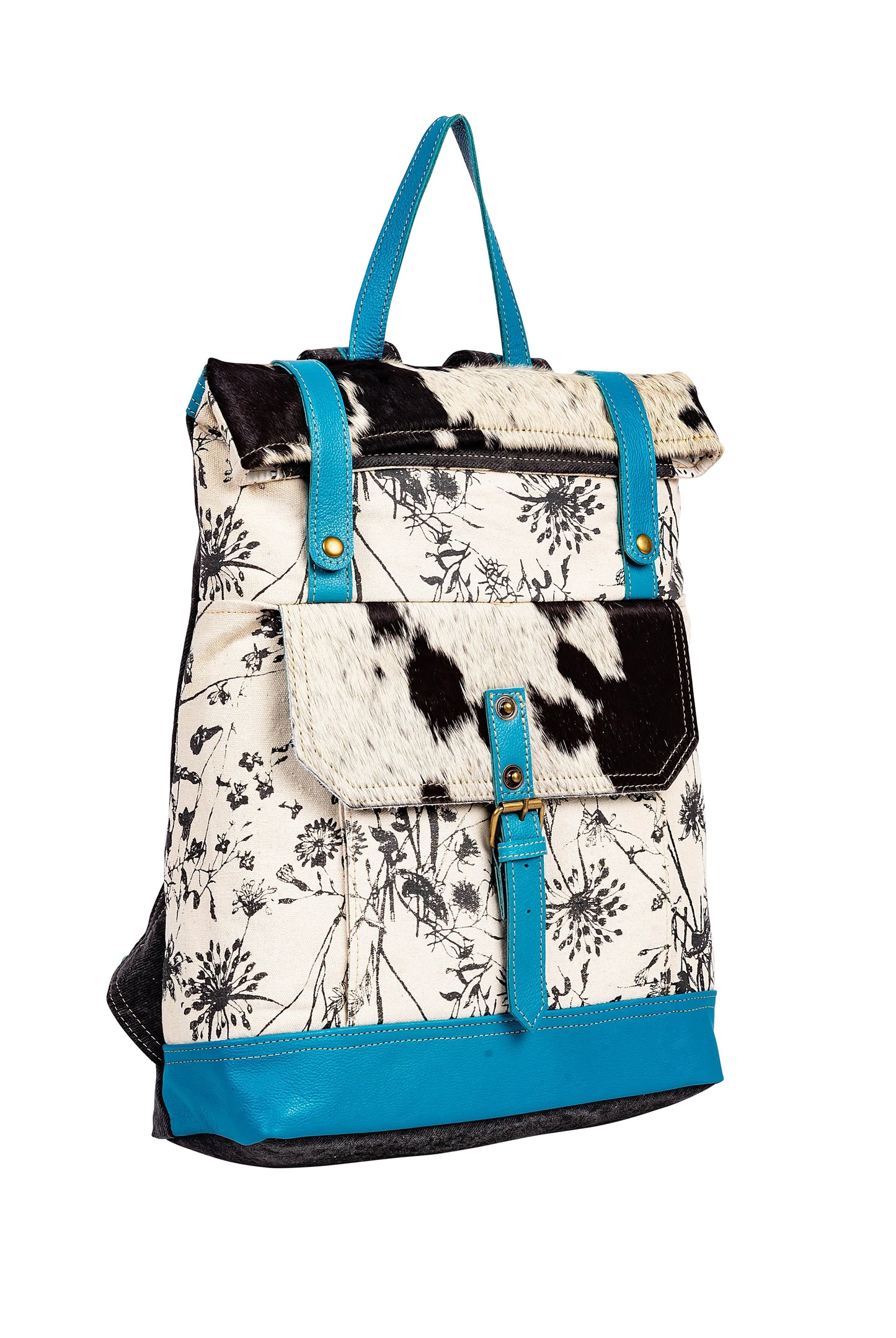Cowhide Backpack Black