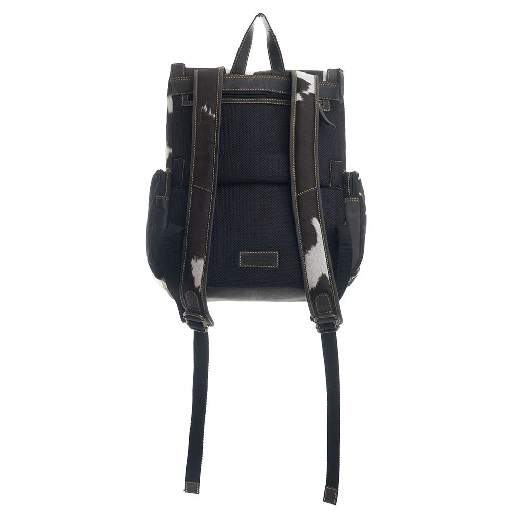 Cowhide Backpack Black