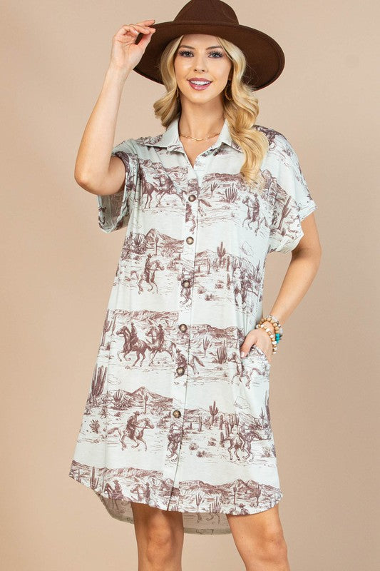 Desert Tee Dress