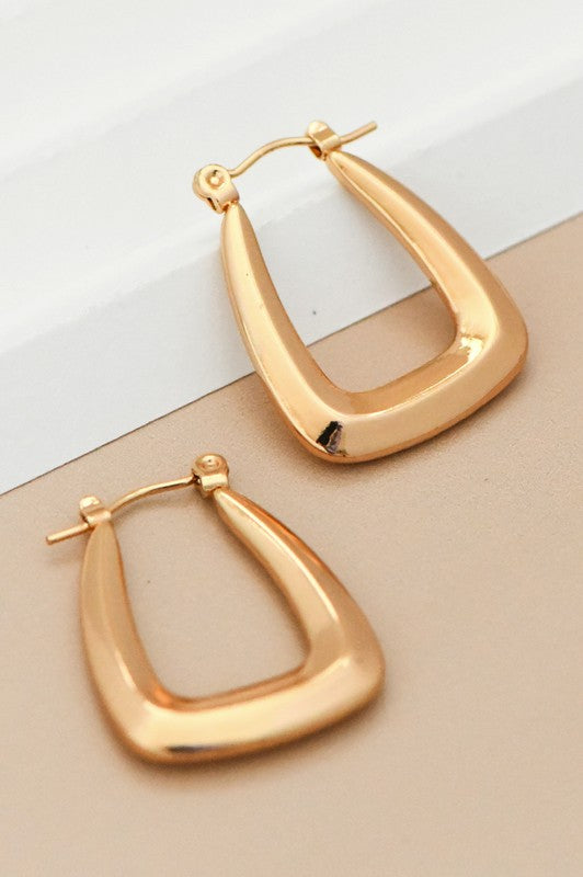 Square Hoop Earrings