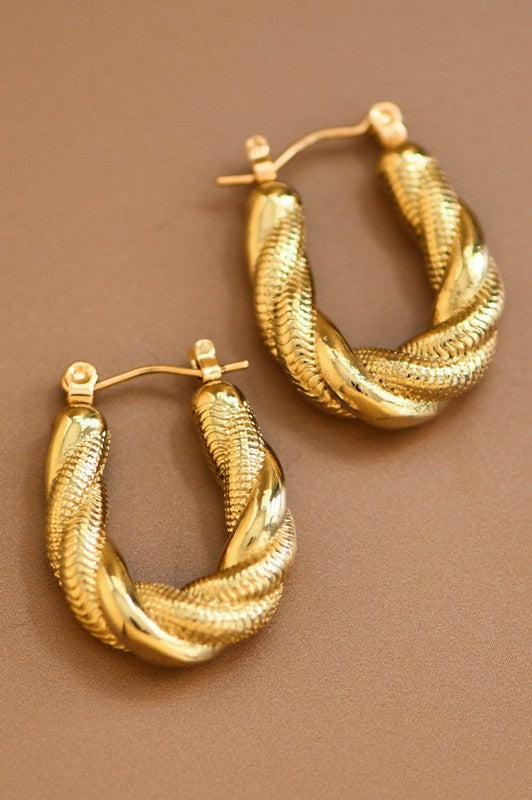 Braided Earrings