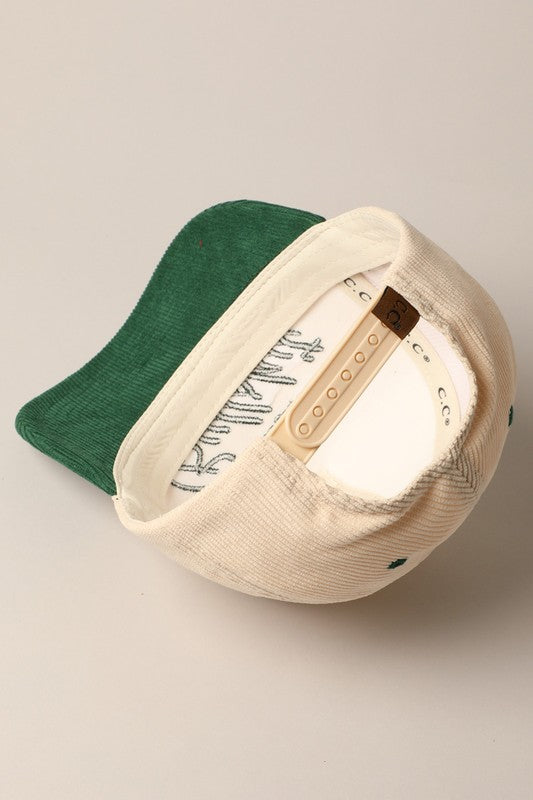 Sounds Like Bullshit Corduroy Green