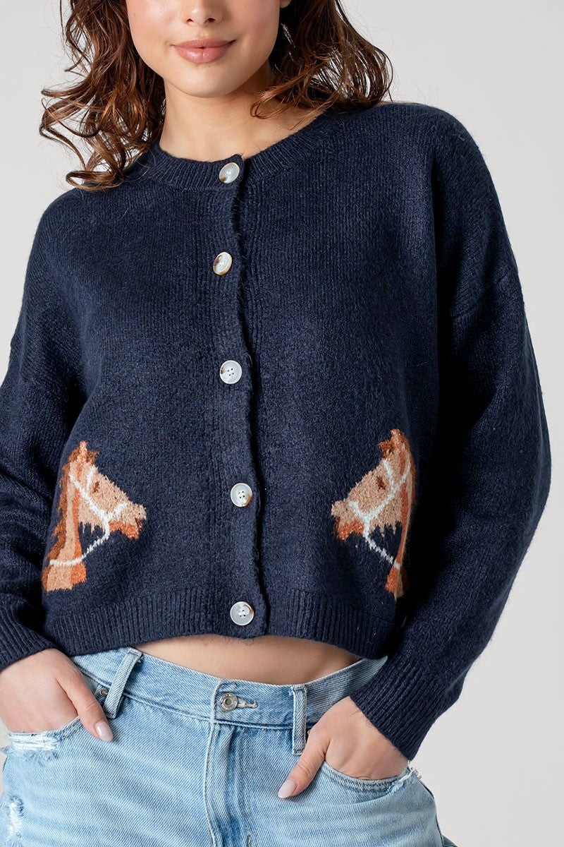 Horse Cardigan