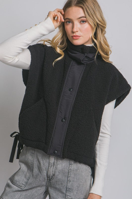 Tie Vest Black