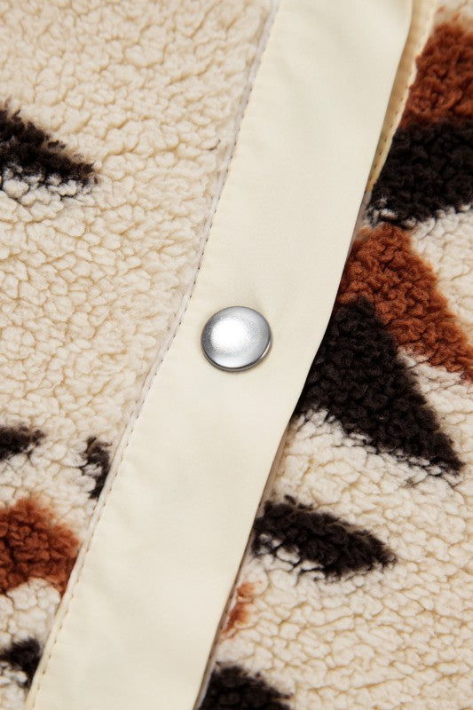 Aztec Pull Over Cream