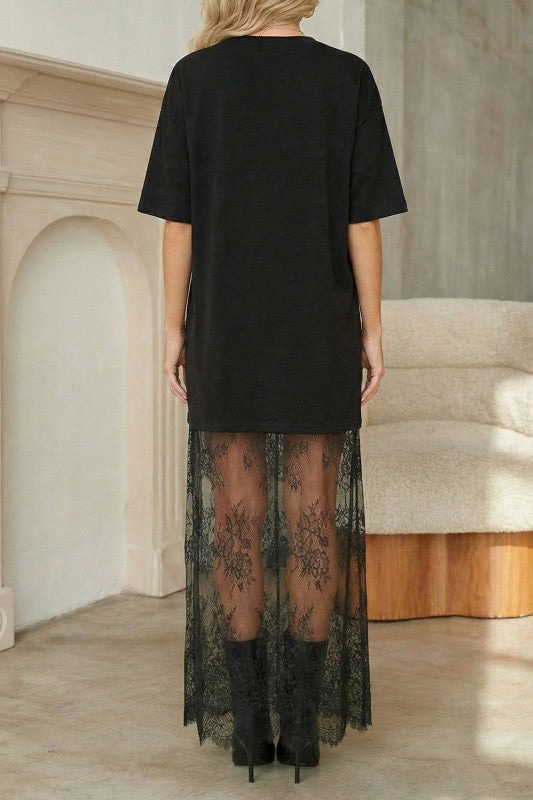 Tee Lace Dress