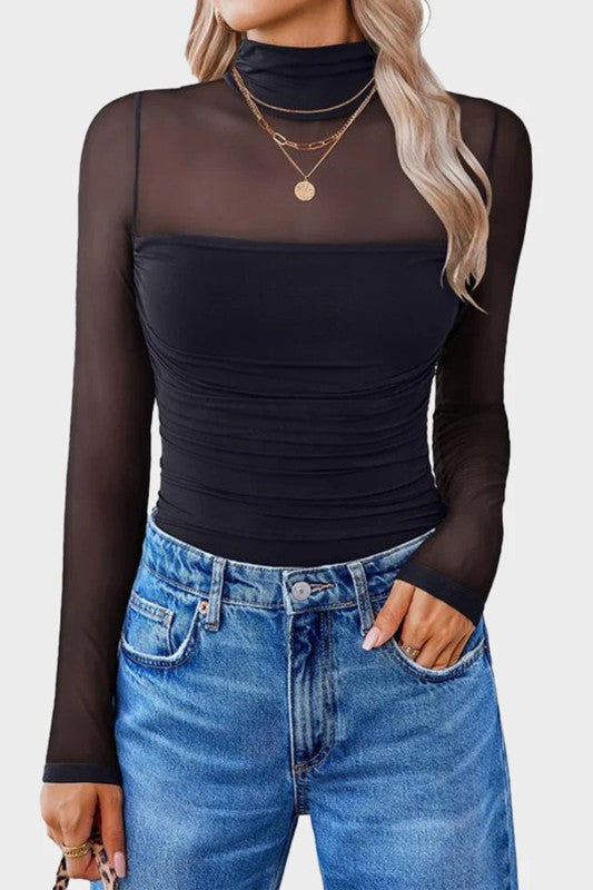 Turtle Mesh Double Layer BLK