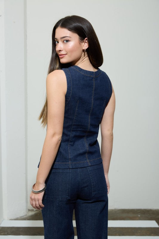 Denim Vest