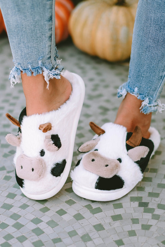 Cow Slippers