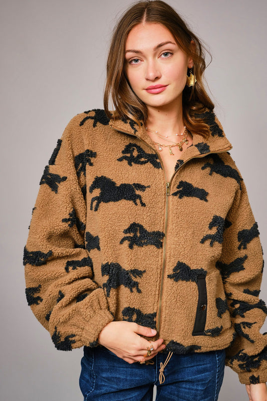 Horse Fleece Sherpa