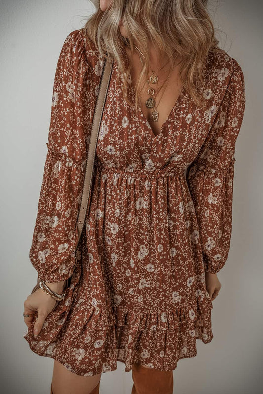 Floral Fall Dress