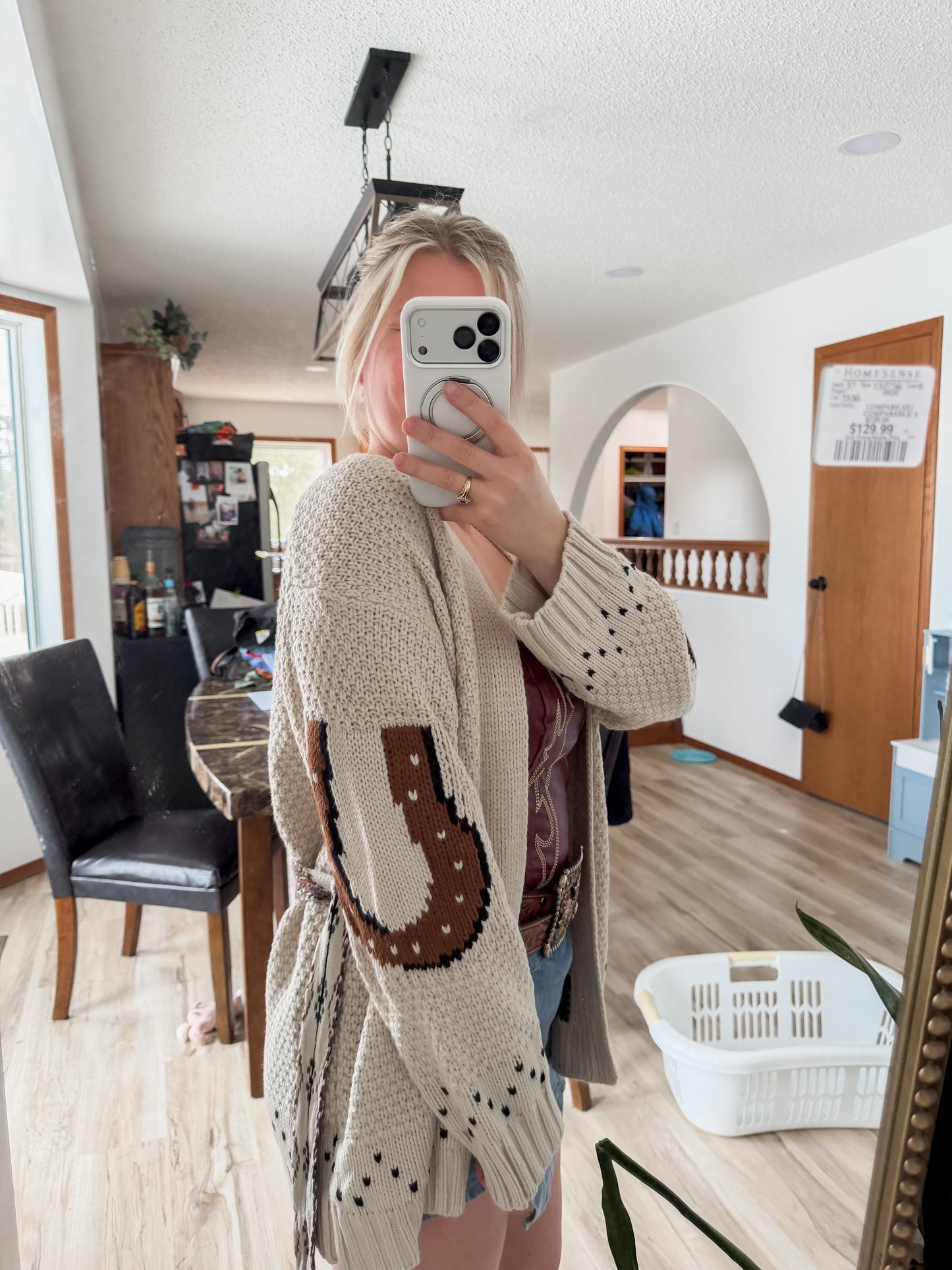 Horse Tie Cardi