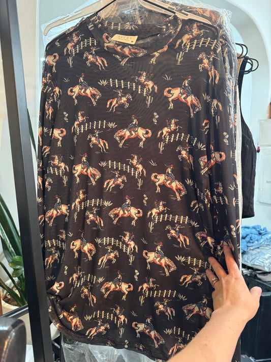 Bucking Horse Layering Piece