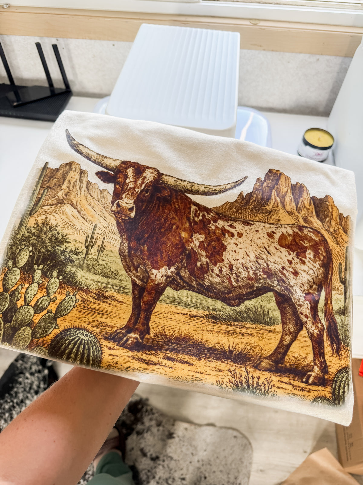 Longhorn Graphic Tee