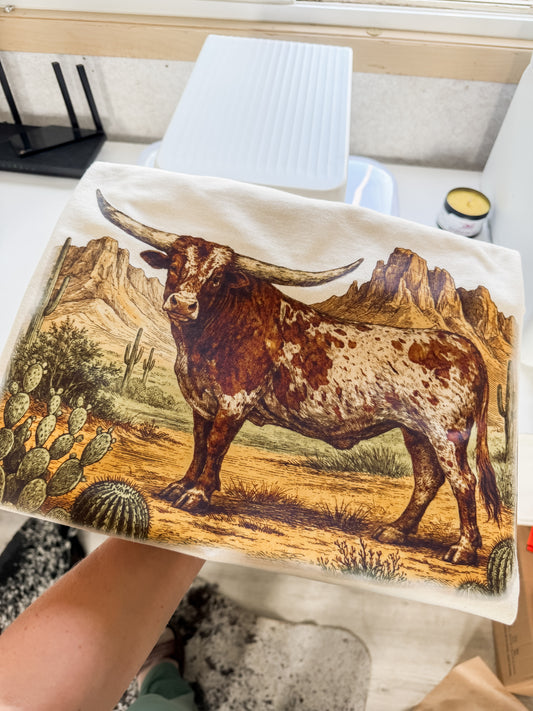 Longhorn Graphic Tee