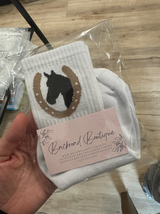 Western Socks Horse