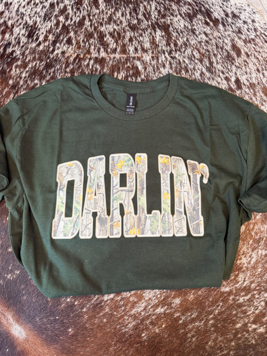DARLIN' Graphic Tee Green