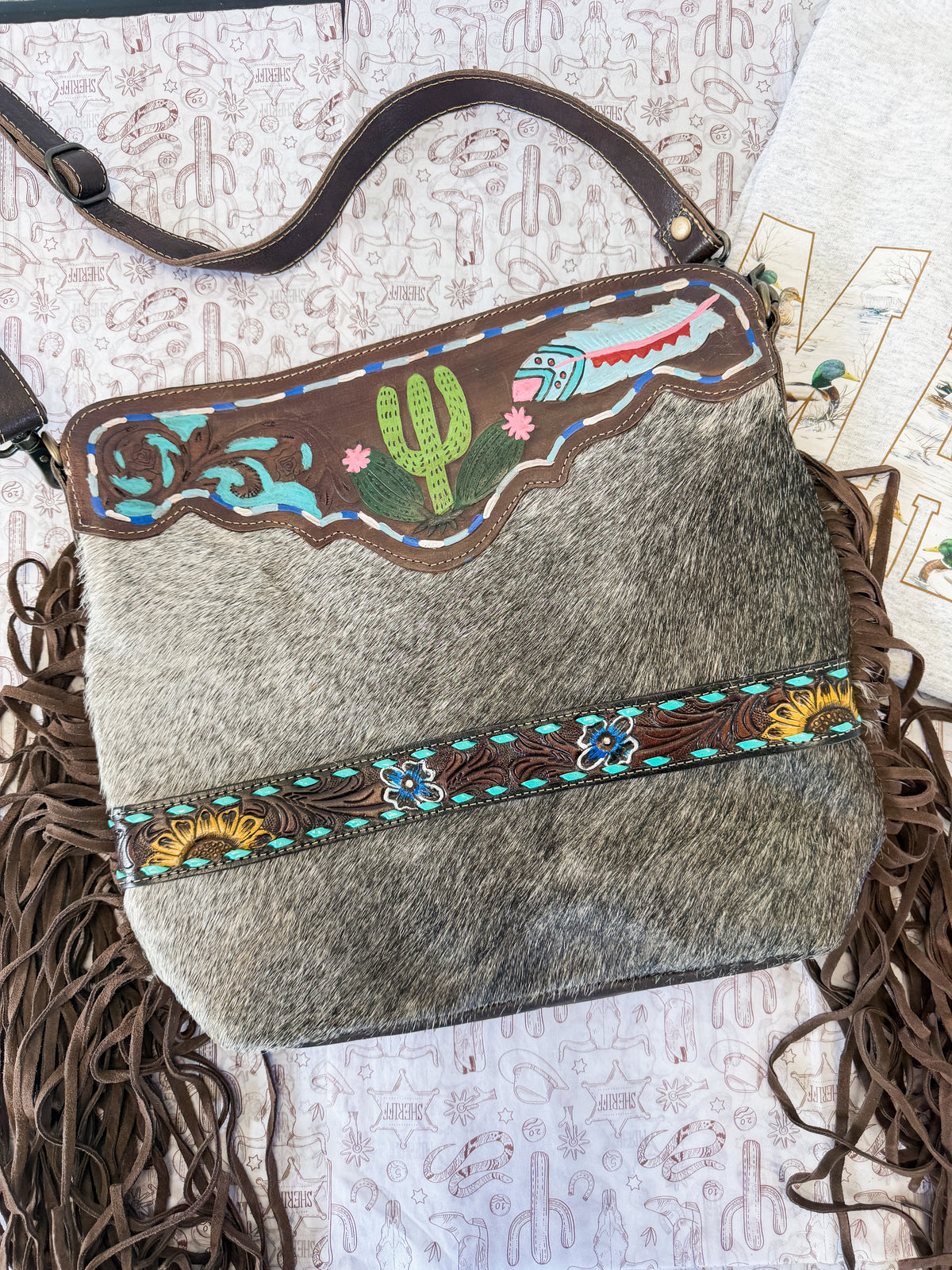 Cowhide Purse 44