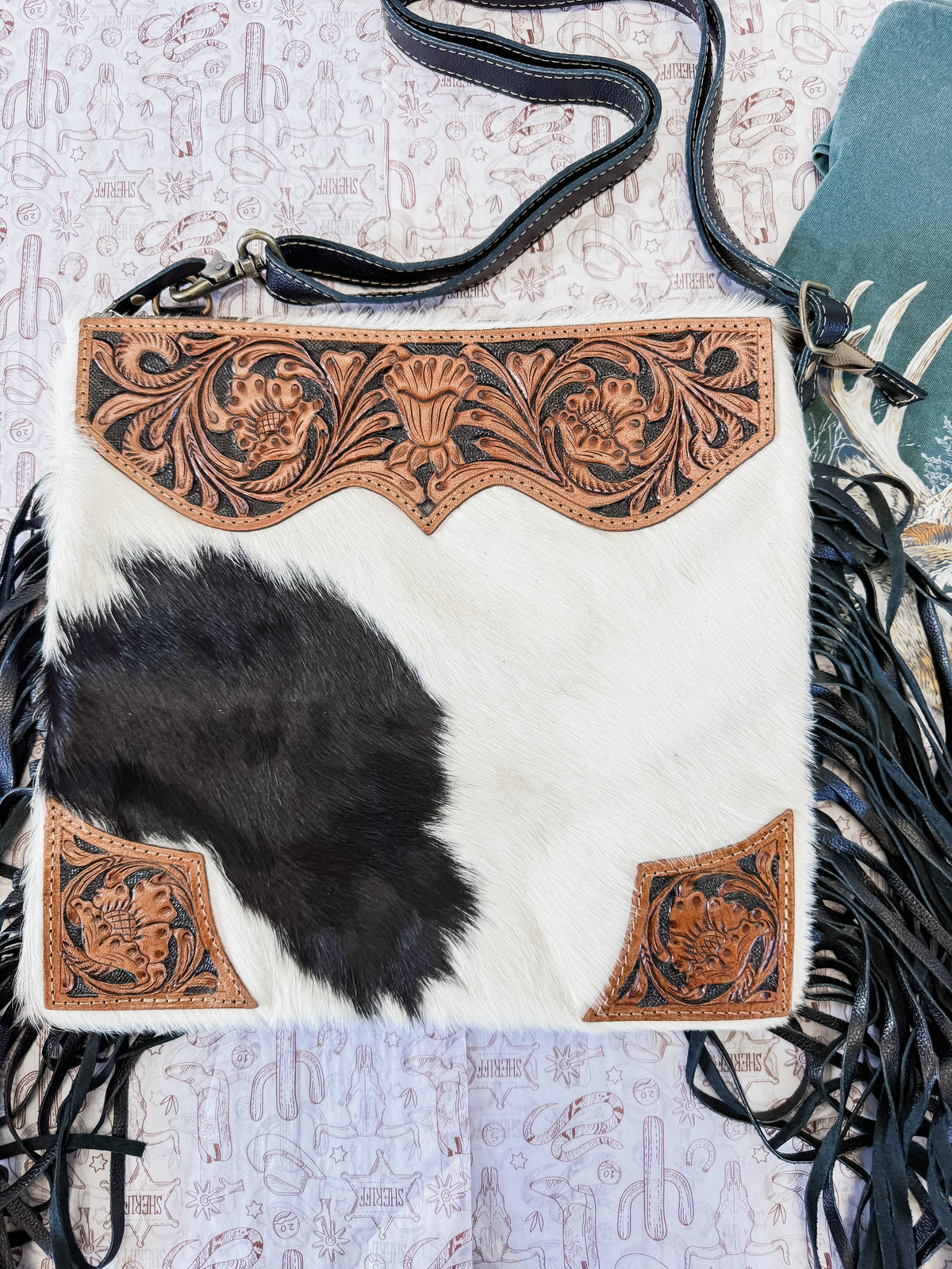 Cowhide Purse 77