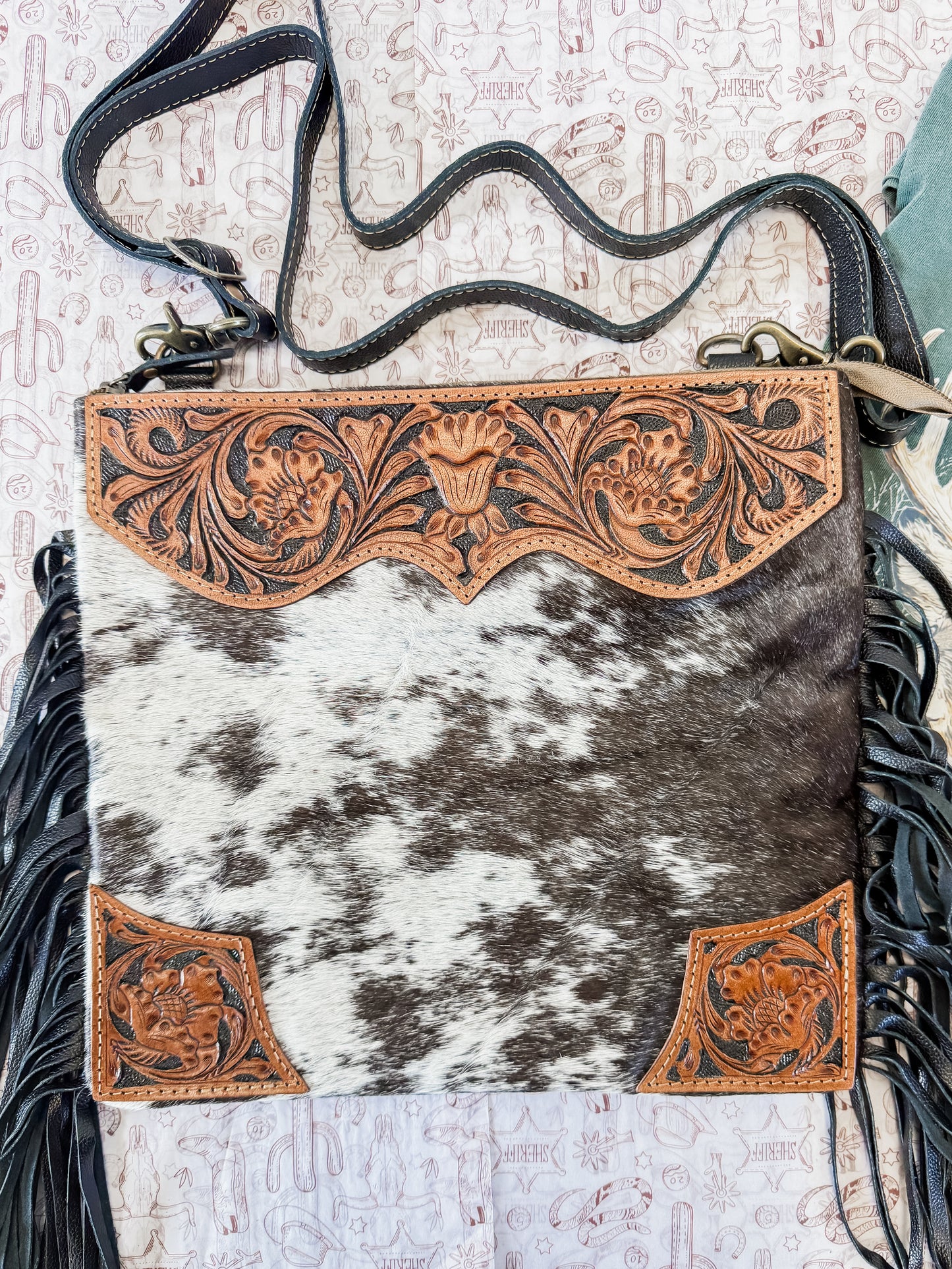 Cowhide Purse 77