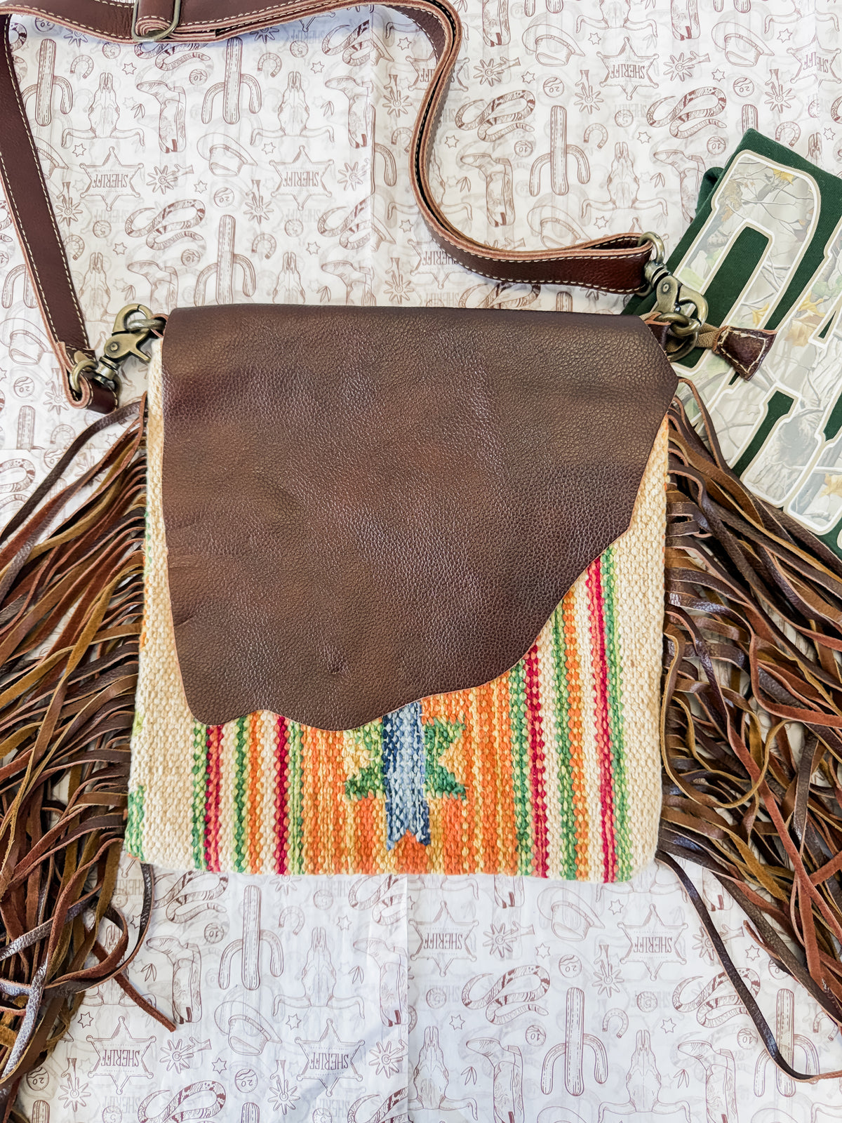 Cowhide Purse 75