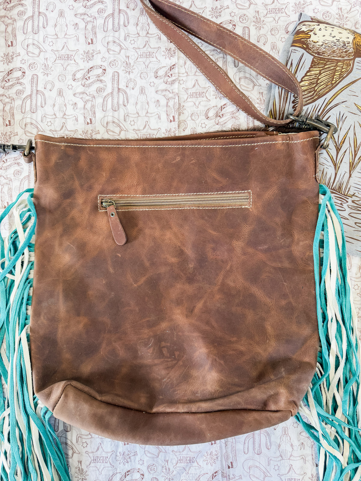 Cowhide Purse 81