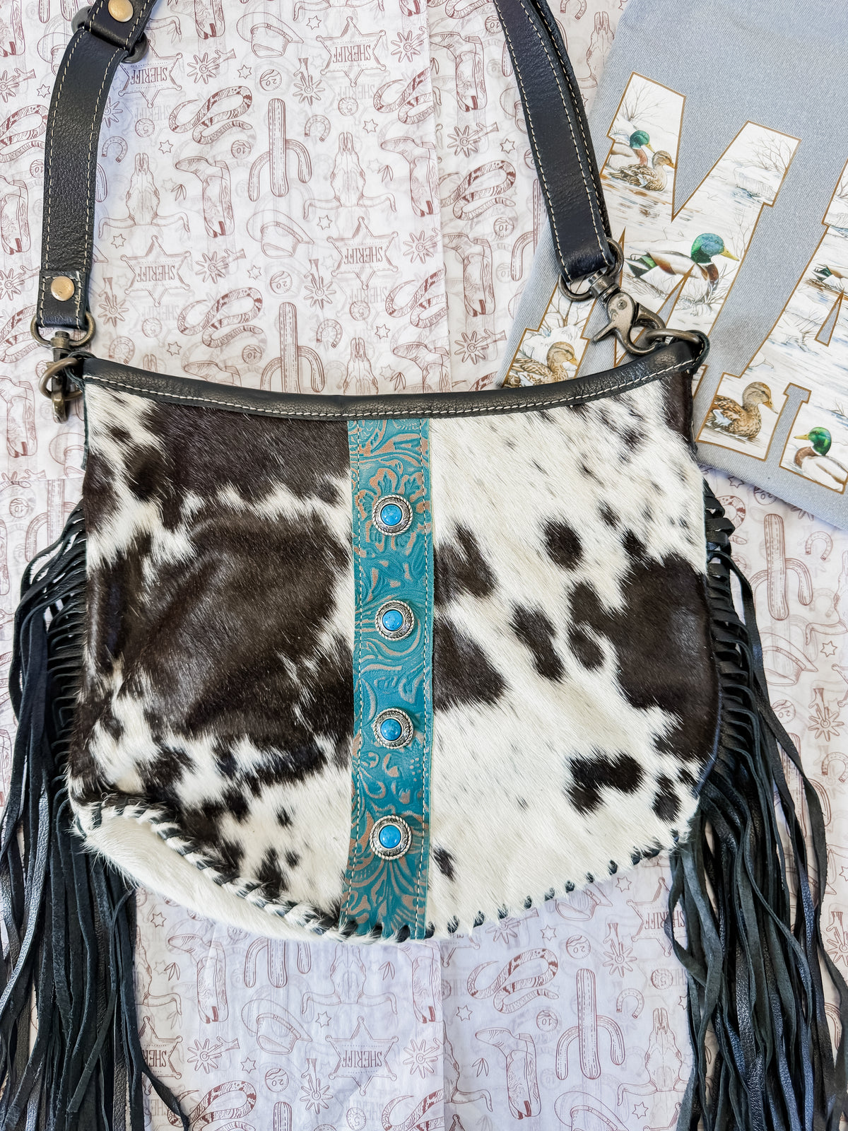 Cowhide Purse 72