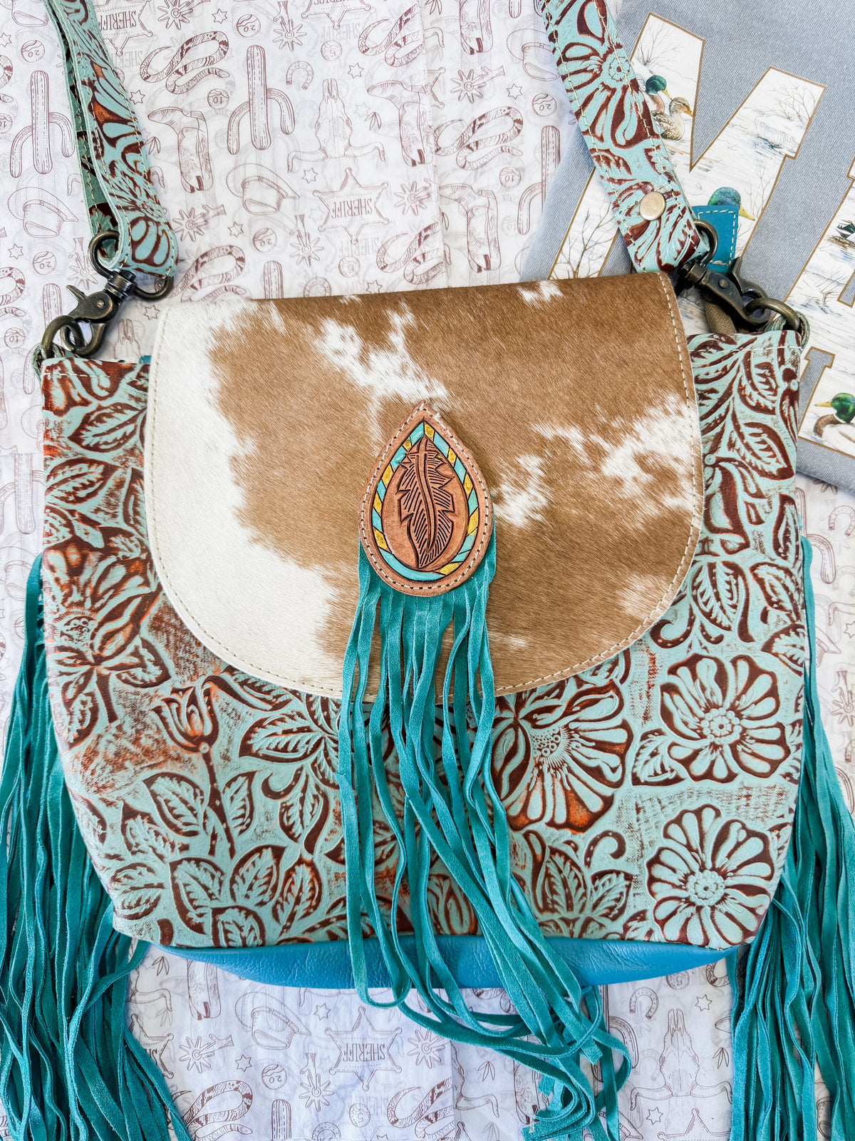 Cowhide Purse 69