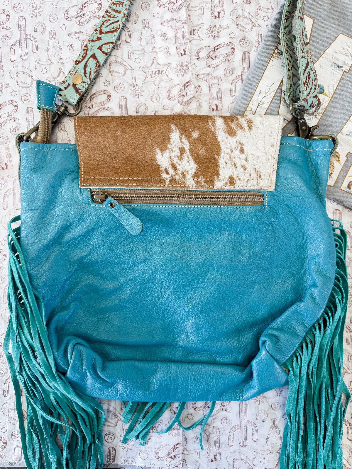 Cowhide Purse 69