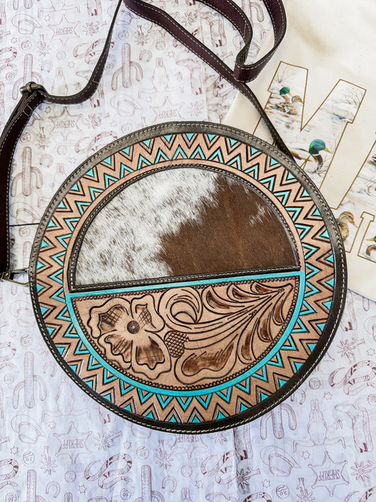 Cowhide Purse L