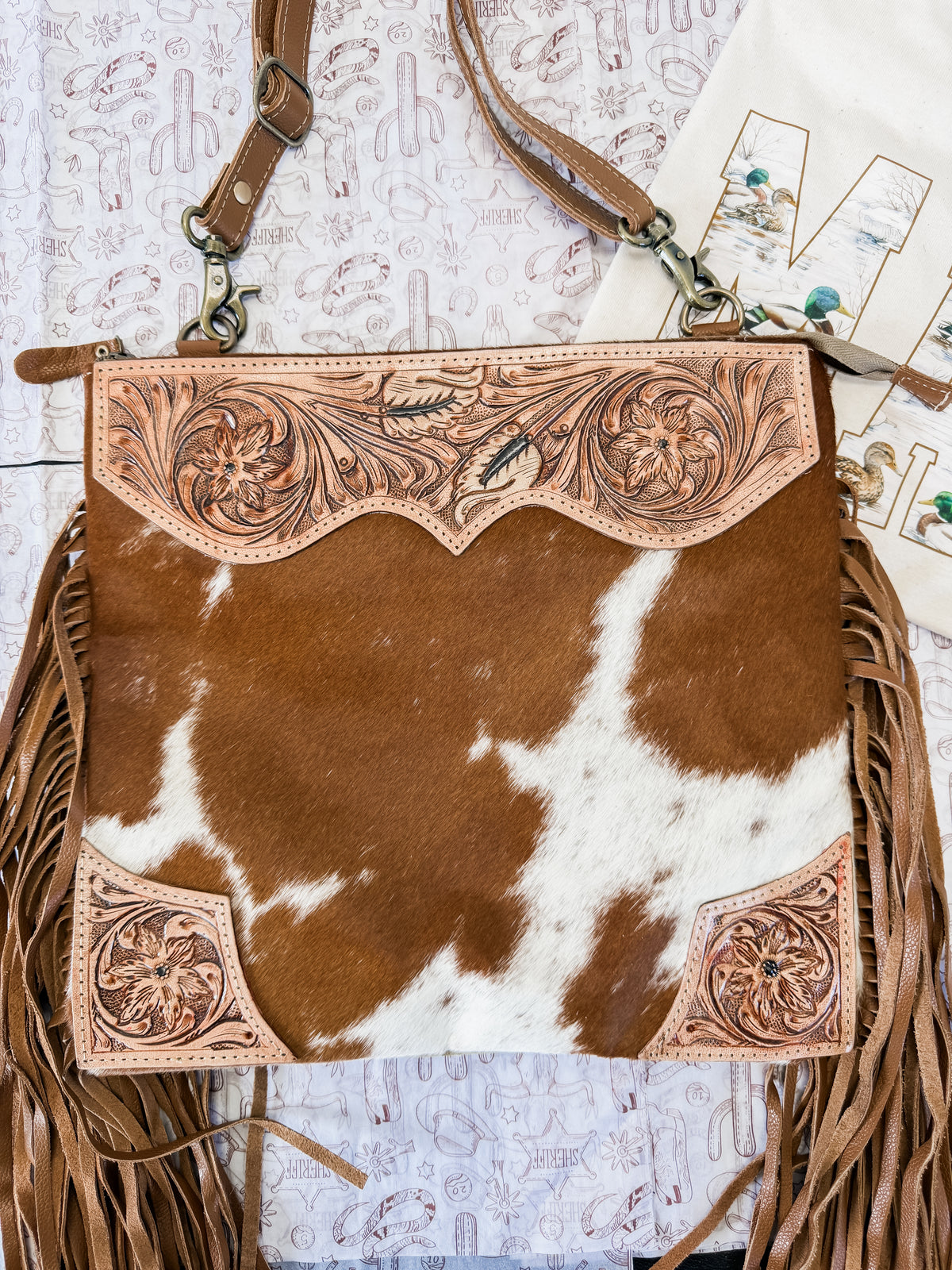 Cowhide Purse 78