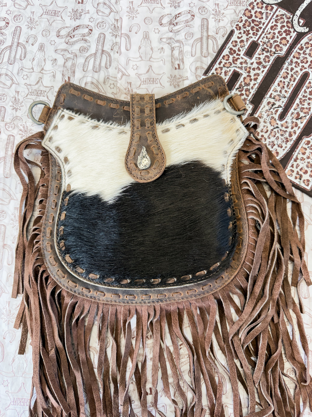 Cowhide Purse 76