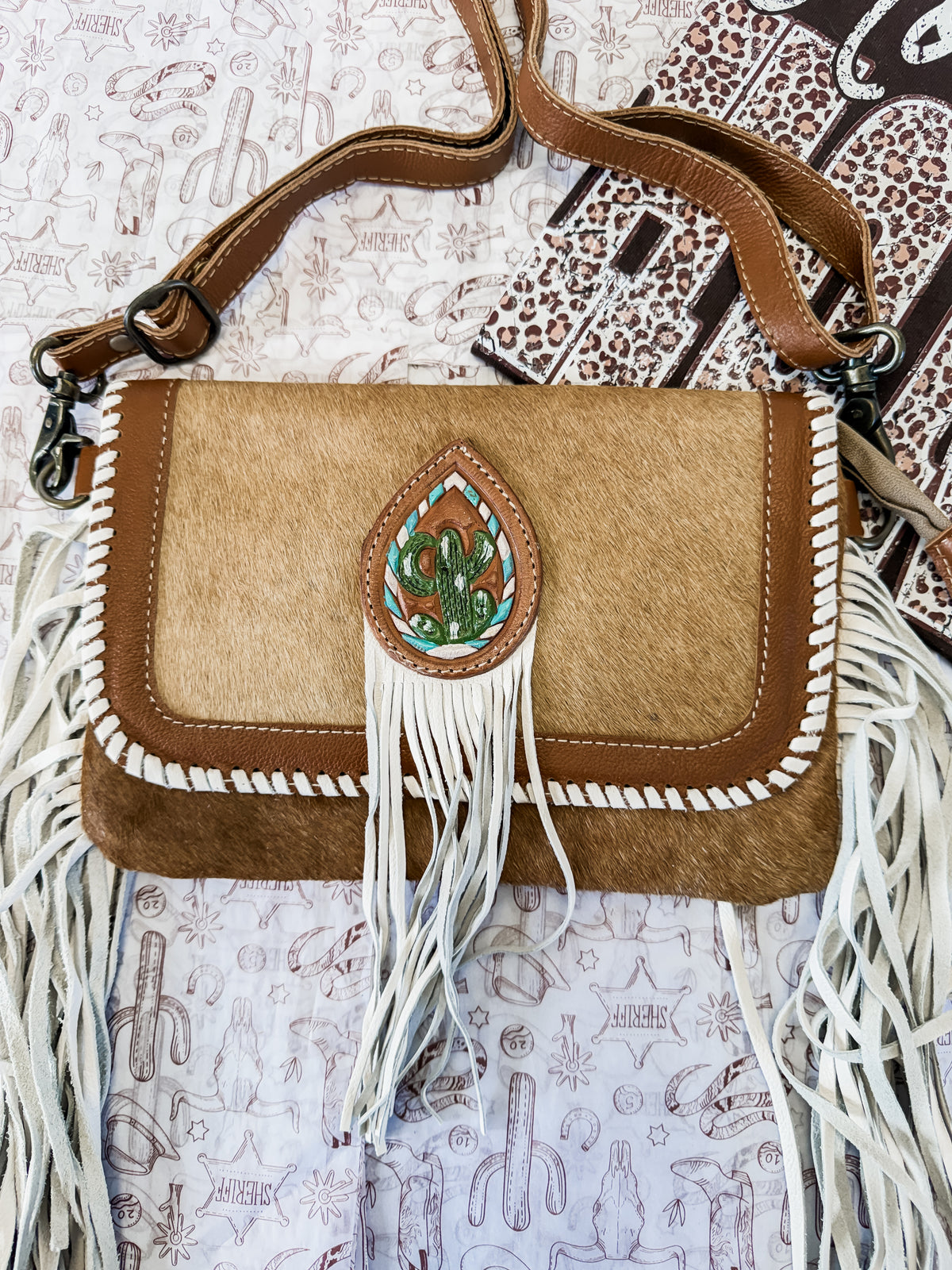 Cowhide Purse 70