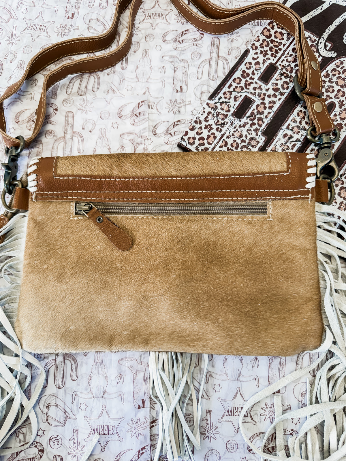 Cowhide Purse 70