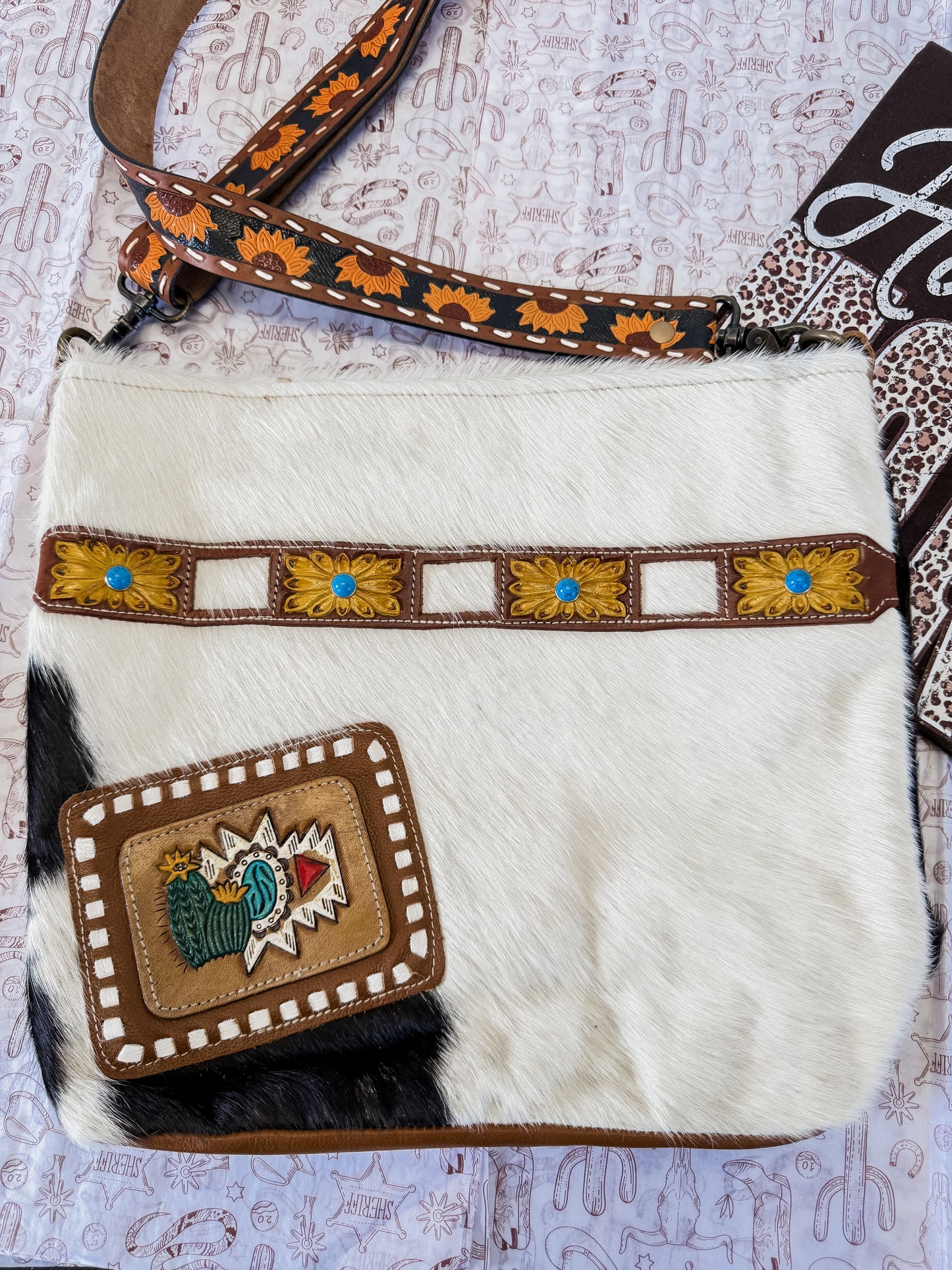 Cowhide Purse 80