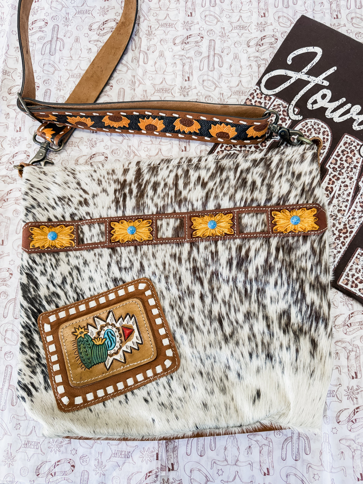 Cowhide Purse 80