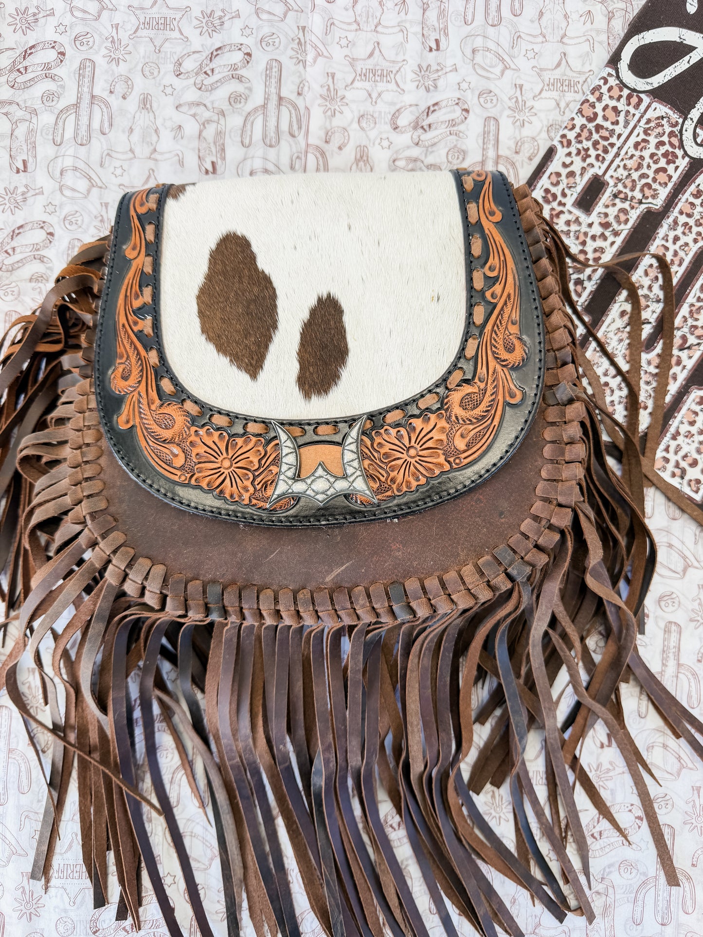 Cowhide Purse 66
