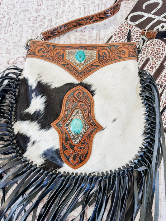Cowhide Purse 64