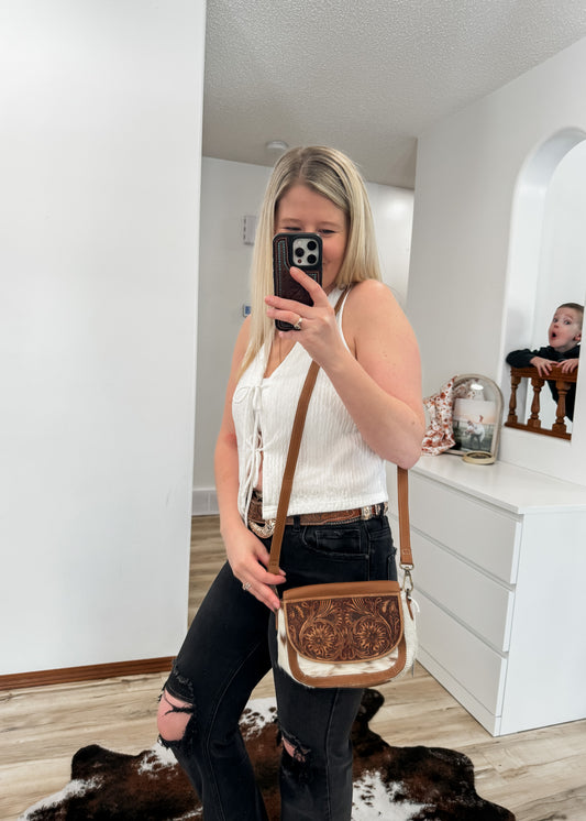 Cowhide Purse 52