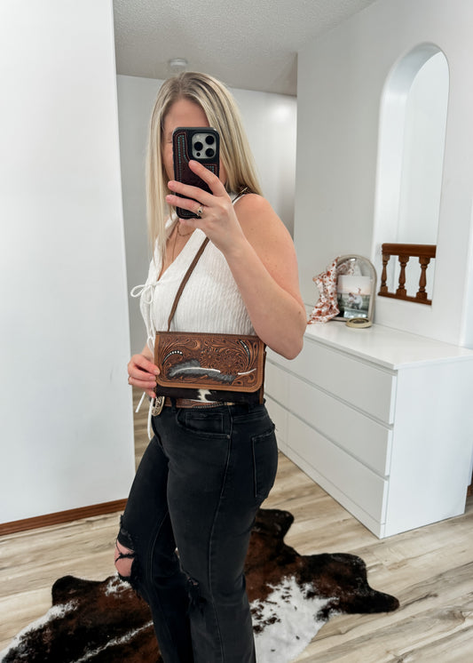 Cowhide Purse 47